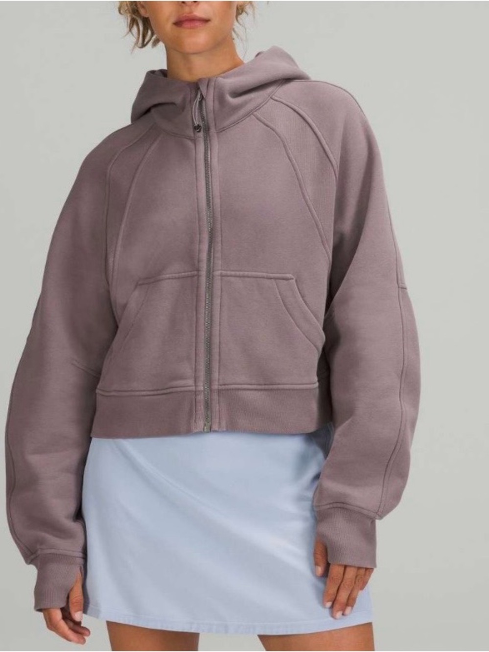 Lululemon  scuba oversized full sip
 Lunar rock size s/m